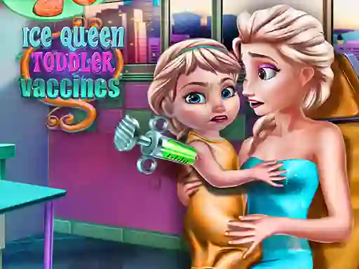 Xogo Ice Queen Toddler Vaccines en liña
