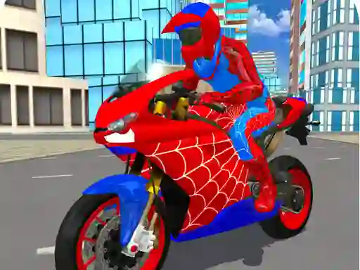 Hero Stunt Spider Bike Simulator 3d 2 — free online game