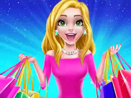 Xogo Rich girl crazy shopping en liña
