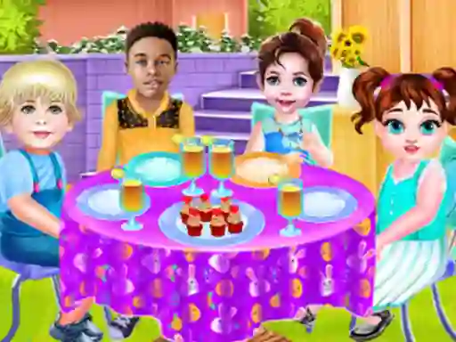 Baby Taylor Backyard Party — free online game