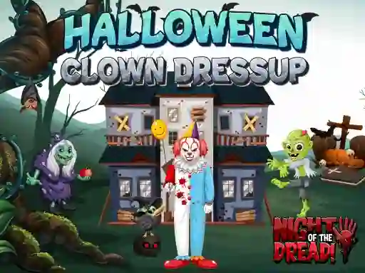 Halloween Clown Dressup — free online game