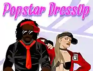 Popstar Drees Up — free online game