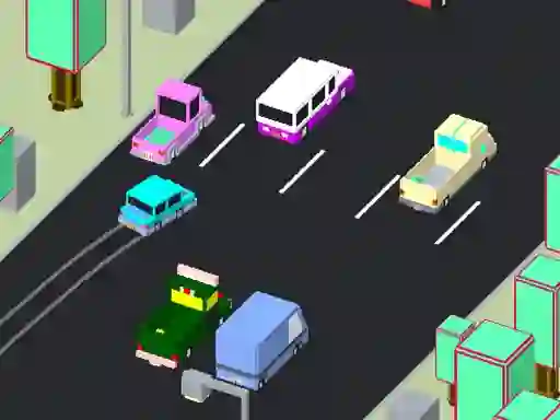 Polygon Highway Drive — free online game