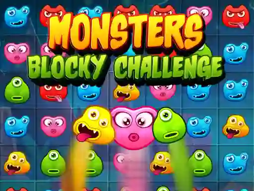 Monsters blocky challenge — free online game