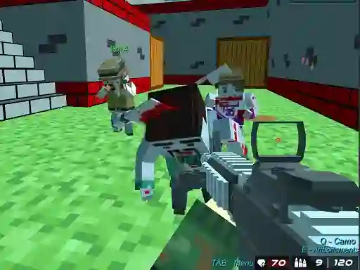 Blocky Wars Advanced Combat Swat — free online game