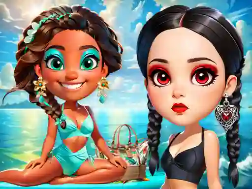Wave Chic Ocean Fashion Frenzy — free online game
