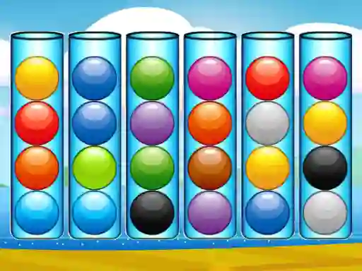 Leikur Bubble Sorting Deluxe á netinu