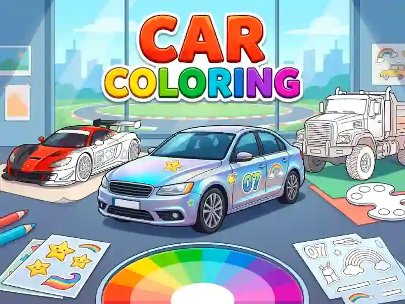Hra Car Coloring
