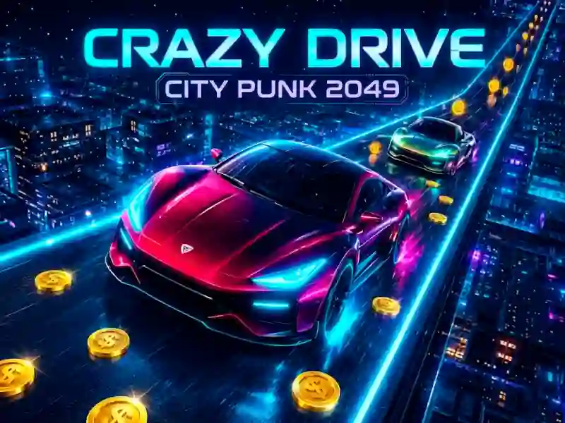Crazy Drive City Punk 2049 — ücretsiz çevrimiçi oyun