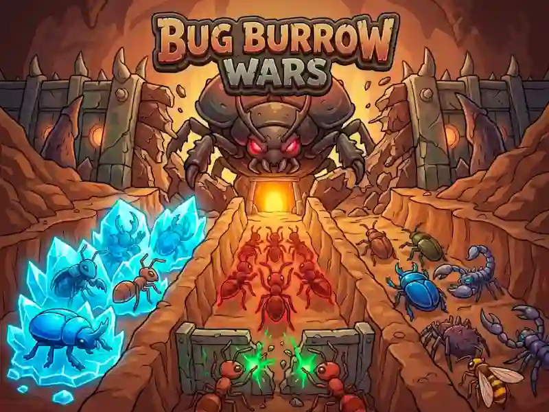 Bug Burrow Wars — 무료 온라인 게임