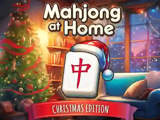 Mchezo Mahjong At Home Xmas Edition online