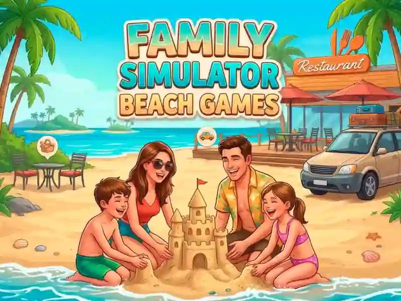 Гаме Family Simulator Beach Games онлајн