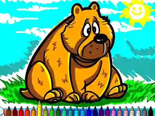 Coloring Book Animals — free online game