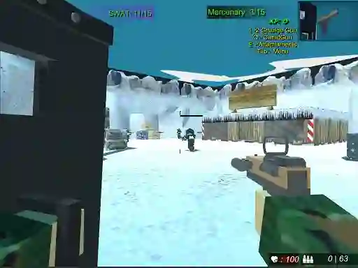 Blocky Combat Swat 2 — darmowa gra online