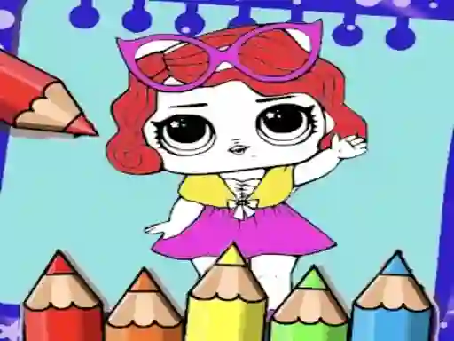 שפּיל Coloring Dolls אָנליין