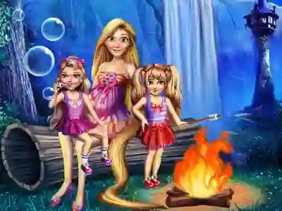 Gorgeous Twins Spring Camp — free online game