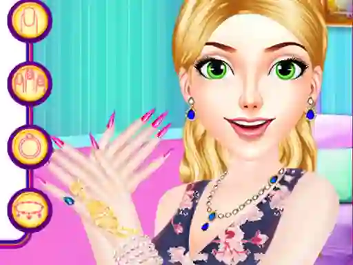 Beautiful Starry Sky Nail 2 — free online game