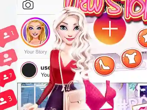 Princesses Photogram Stories — free online game