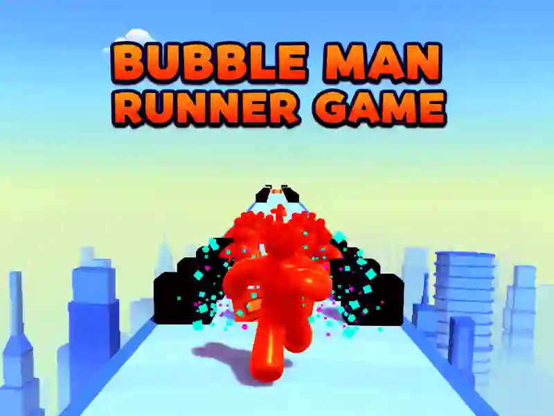 Bubble Man Runner Game