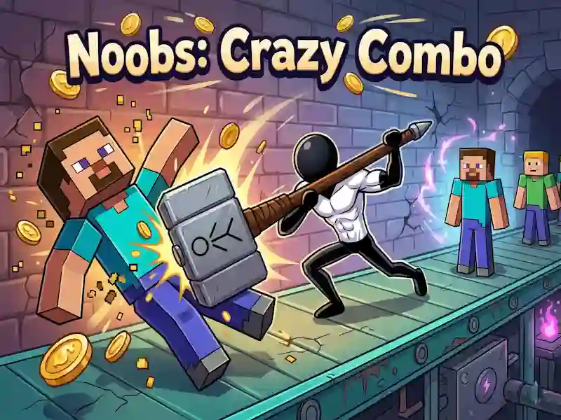 Permainan Noobs: Crazy Combo secara online