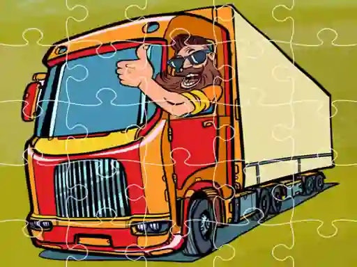 खेल Semi Trucks Jigsaw ऑनलाइन