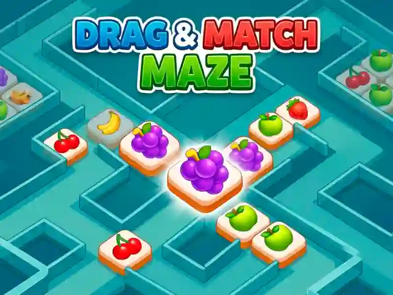 თამაში Drag & Match Maze ონლაინ