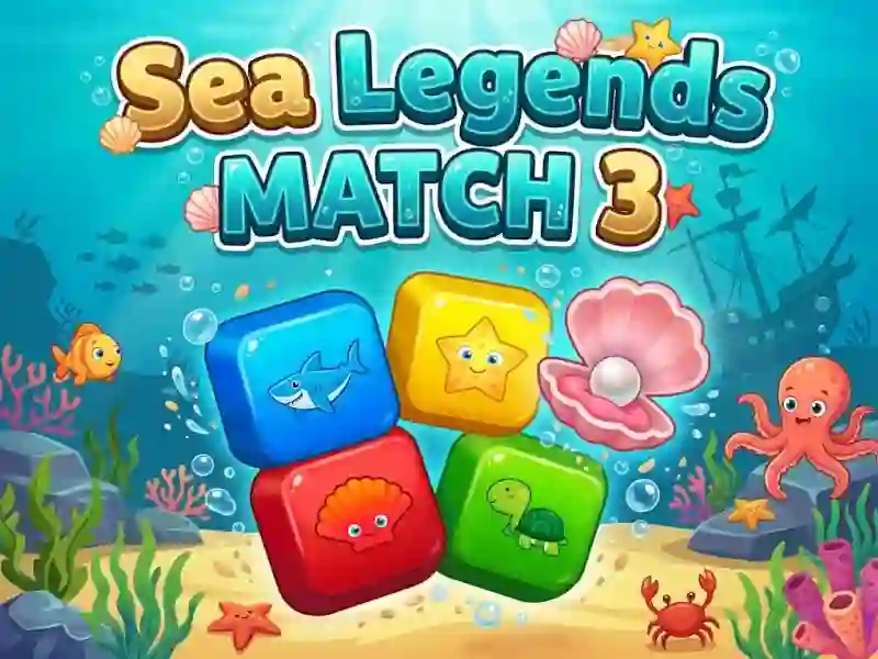 Logħba Sea Legends: Match 3 onlajn