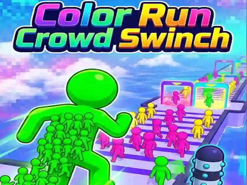 Игра Color Run Crowd Swinch онлајн