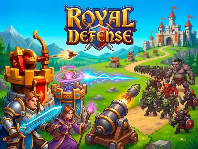 Lojë Royal Defense në internet
