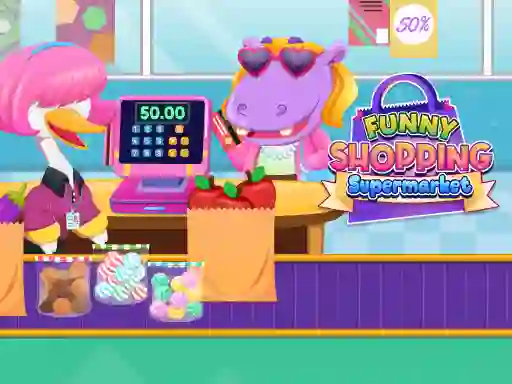 Funny Shopping Supermarket — free online game