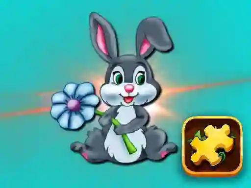 Rabbit Jigsaw Puzzle — free online game