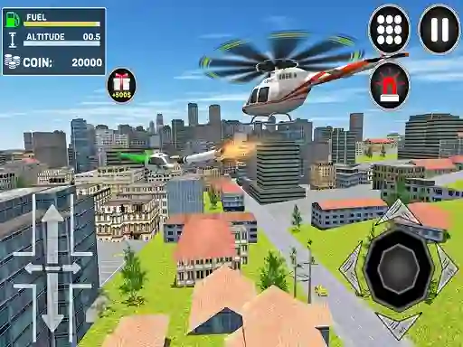 US President Escort Helicopter Parking — free online game