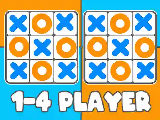 Tic Tac Toe 1-4 Player — free online game