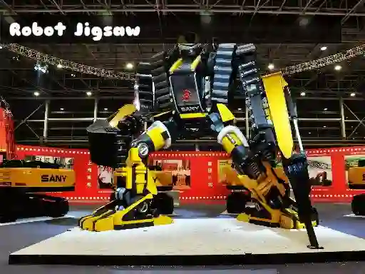 Spil Robot Jigsaw online