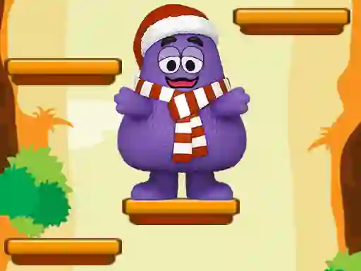 Grimace Shake Jump — free online game