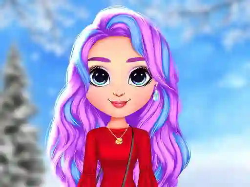 Rainbow Girls Perfect Winter Outfits — free online game