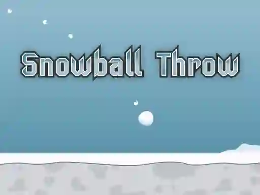 Snowball Throw — free online game
