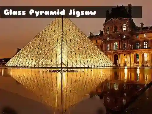 Glass Pyramid Jigsaw — free online game