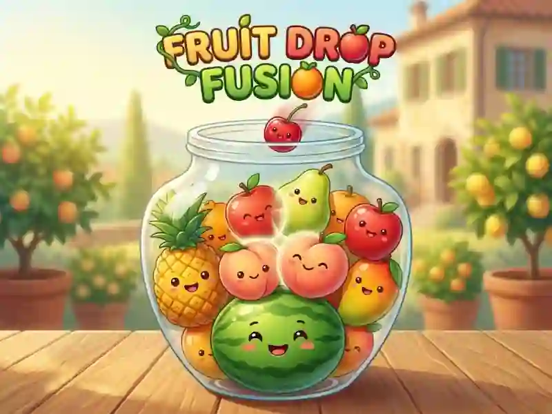 Jeu Fruit Drop Fusion en ligne