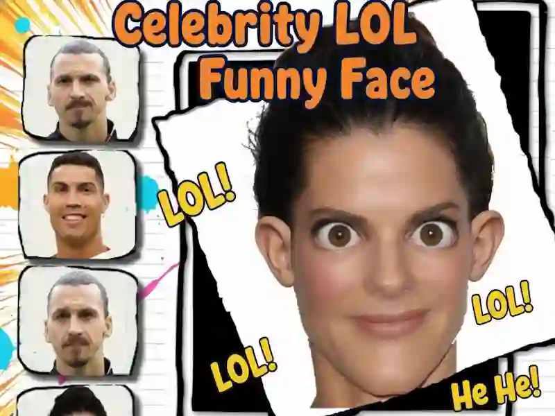 Celebrity LOL Funny Face