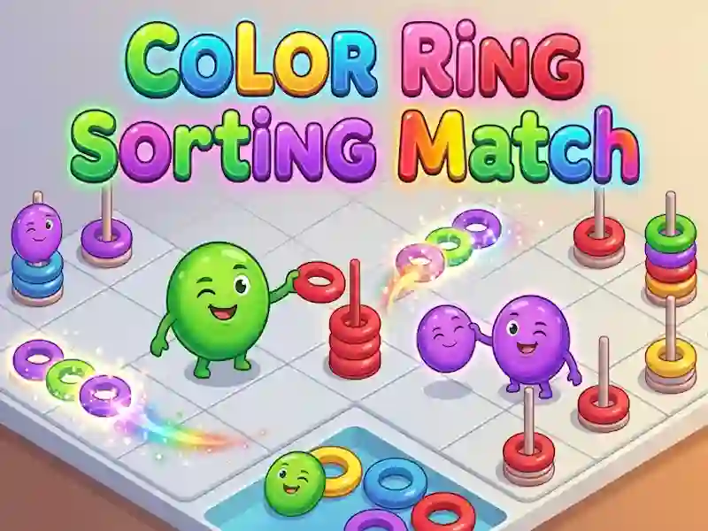 Color Ring Sorting Match