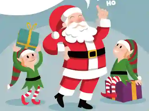 Santa Merry Xmas Puzzle — free online game