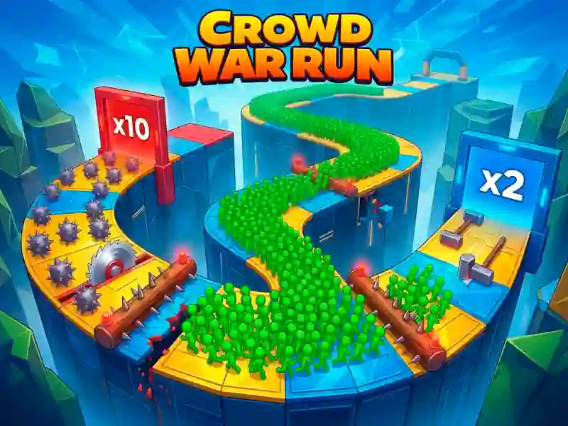 Crowd War Run — безкоштовна онлайн гра