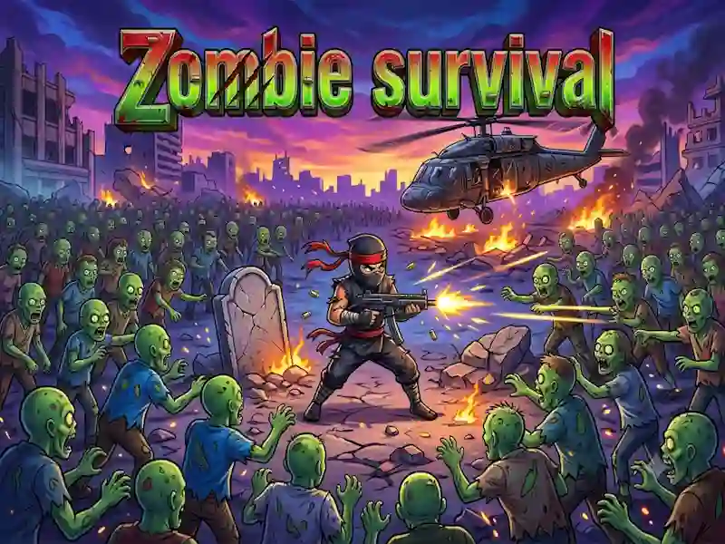 Zombie survival – kostenloses Online-Spiel