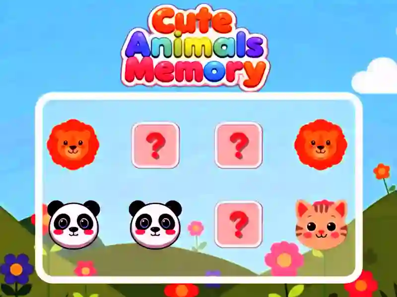 Cute Animals Memory
