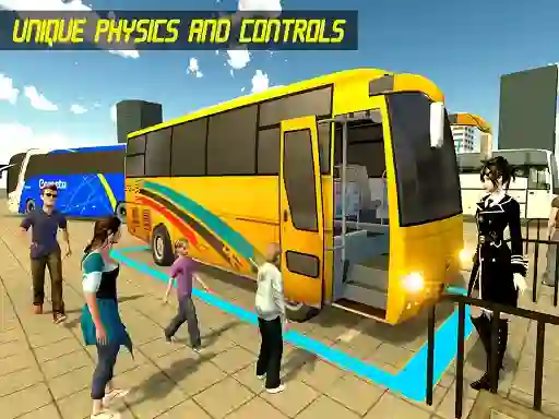 Modern Bus Parking Advance Bus — free online game