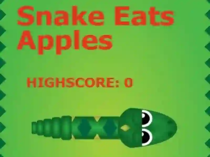 Snake Eats Apples
