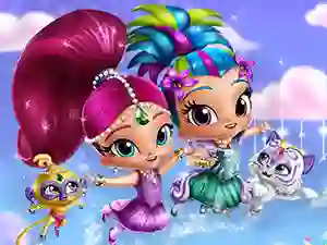 Shimmer and Shine Dress up — free online game