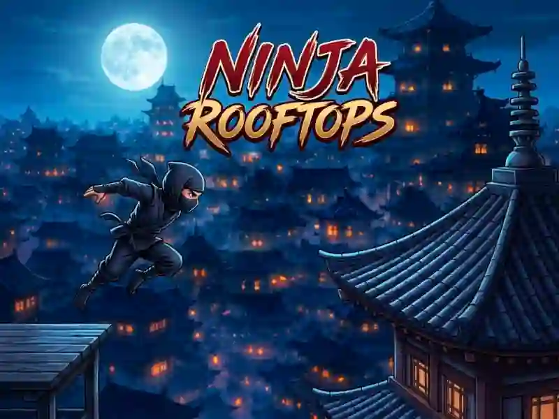 Ninja Rooftops — 무료 온라인 게임