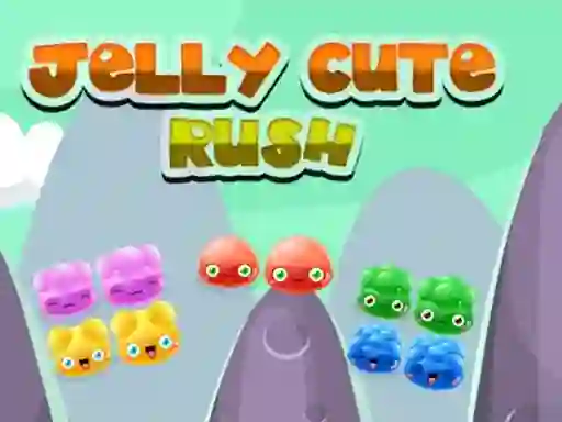 Cute Jelly Rush — لعبة مجانية اون لاين